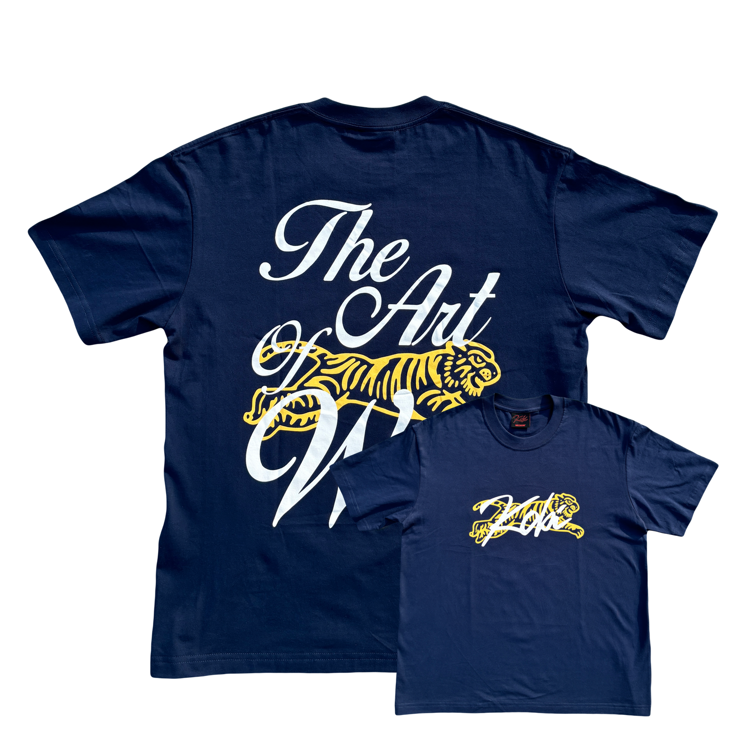 TIGER TAOW TEE (NAVY)