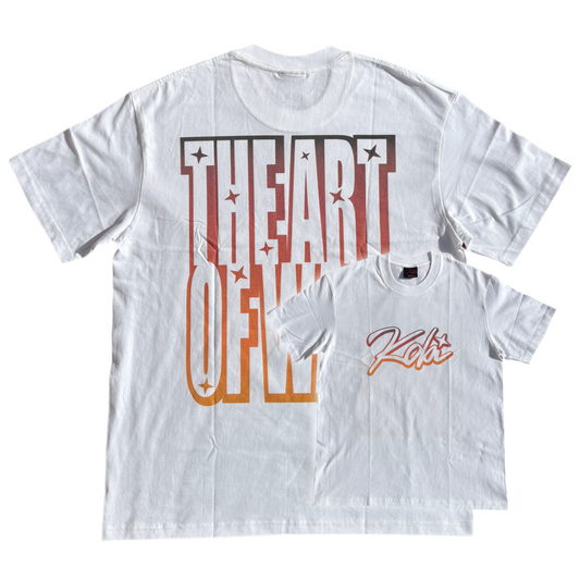 T.A.O.W TEE (WHITE SUNSET)