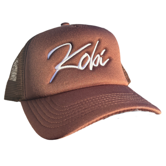 AUTOGRAPH HAT (CHOCOLATE)