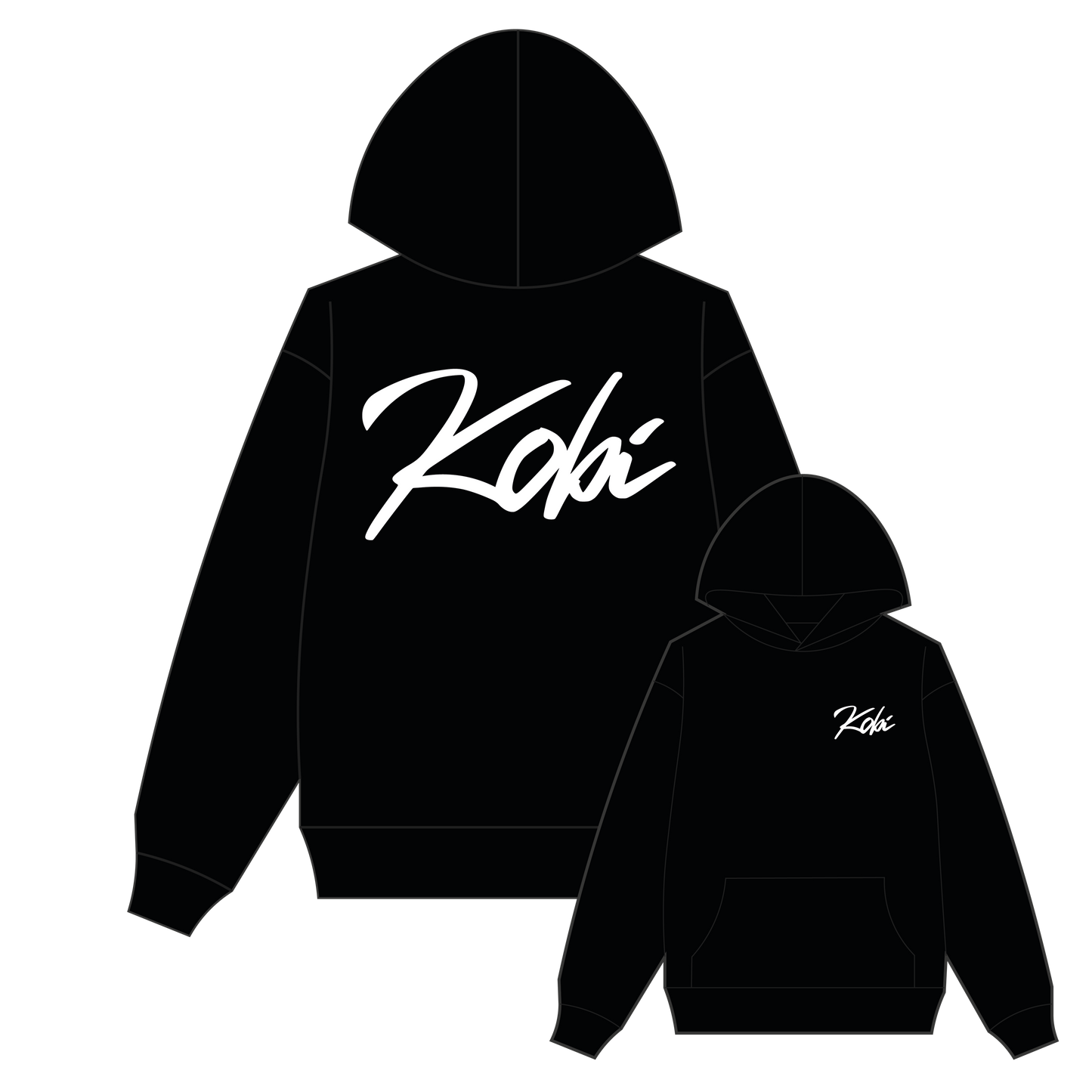 BIG AUTOGRAPH HOODIE (BLACK)