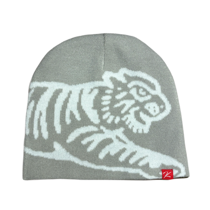 REVERSIBLE BEANIE (GRAY/OLIVE)