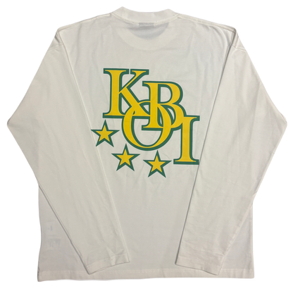 TIGER EMBLEM LONG SLEEVE (WHITE)