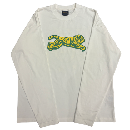 TIGER EMBLEM LONG SLEEVE (WHITE)