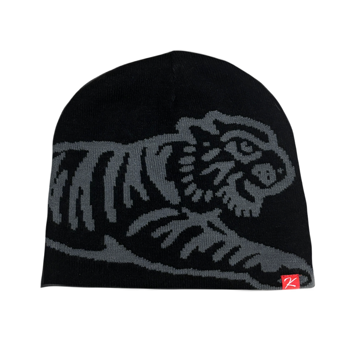 REVERSIBLE BEANIE (BLACK)