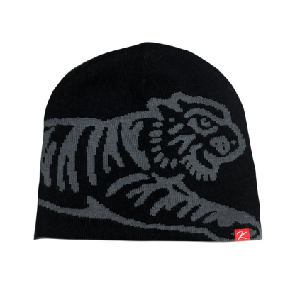 REVERSIBLE BEANIE (BLACK)